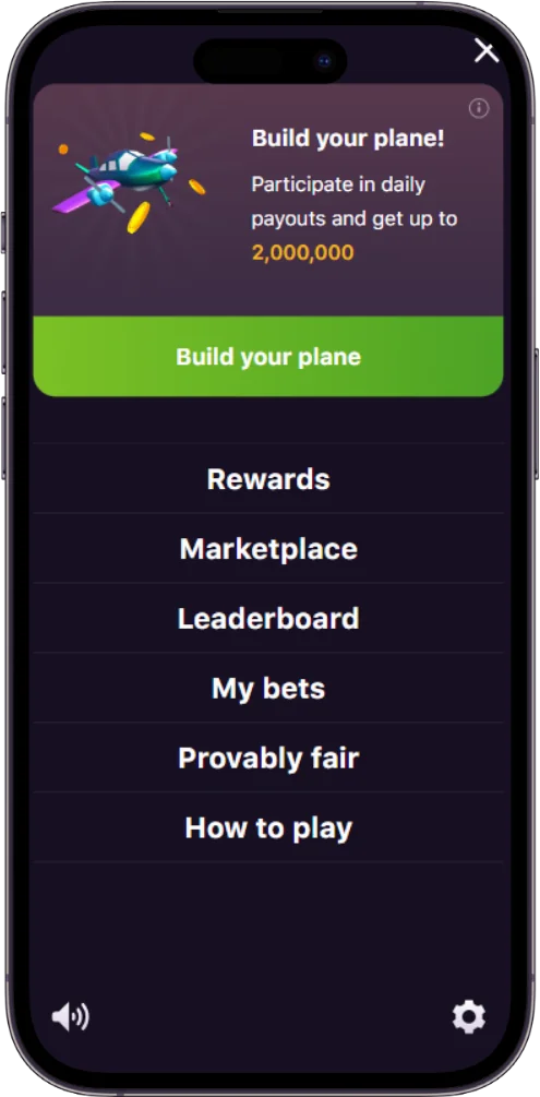 Players from Nigeria can enjoy a user-friendly menu at Aviatrix 1win